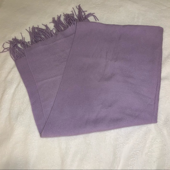 Pastel Lavender Long Scarf - Picture 9 of 10